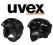 KASK UVEX X-RIDE SOMO CZARNY 53-54cm XS