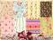 Joy Crafts papier SCRAPBOOKING róże RETRO A4 broka