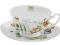 Porcelanowa filiżanka ze spodkiem Gardening