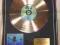 NIRVANA Nevermind gold LP DISPLAY