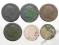 Zabory Prusy zestaw monet groszowych