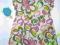 NEXT bluzka bluzeczka koszulka tunika KWIATY R.146