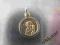 Złoty medalik 585 0,9gram złoto