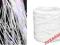 RAFIA SYNTETYCZNA biała wstążka 5 metrów