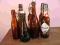 Stare butelki po piwie rarytas okazja BCM 7 sztuk