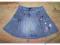 92 cm ŁADNA spódniczka jeansowa MORRIS MOUSE