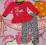 Y.D. by PRIMARK komplet bluzka i leginnsy 86-92