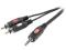 PODLACZ PC DO WIEŻY JACK 3,5mm - 2xRCA CINCH 15m