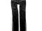 ZIP GOTHIC ROCK BLACK sztruks ZAMKI suwaki 36 NOWE