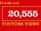 20 555 wyświetlenia youtube,KONKURENCYJNA OFERTA