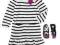 Gymboree Sukienka dla 4latki Bow Striped Sweater D