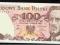 100 zł 1986 SF UNC