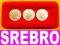 SREBRO,  2 zl, KOMPLET,   3 sztuki