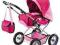 AP107/8 WÓZEK DLA LALEK RÓŻOWY