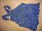 sukienka jeans serduszko GEORGE  bdb stan( 86-92)