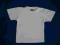 Biała koszulka T-shirt na wf, gimnastykę 116/122