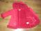 PIĘKNE RÓŻOWY ciepły kożuszek 9-12m-cy LADYBIRD !