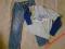 Spodnie jeansy DETROIT roz 146 bluzka GAP