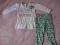tunika bluzka legginsy spodnie 12-18 m 86