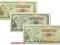 11.Jugoslawia, Zest.Banknotow szt.3, St.3/4