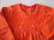 M&amp;S sukienka/tunika pomarańczowa r.12-18m 86cm