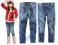 H&amp;M tregginsy jeansy legginsy spodnie 4-5 NOWE