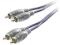 Kabel audio 2 RCA cinch 2xRCA - 2xRCA CINCH 1,5m