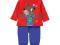 uroczy komplet dres bluzka+spodenki 80/86 UK