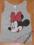 H&amp;M UROCZY TOP Z MYSZKĄ MINNIE CEKINY 5-6 LAT