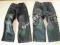 2 x jeansy 110 116 superowe REGULACJA NOWE