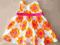 Sukienka lato 5.10.15 letnia śliczna 86cm 12-18m
