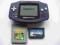 ~~ GAME BOY ADVANCE + 2 GRY ~~ GWARANCJA ~~