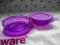 TUPPERWARE IMPRESJA FIOLET SALATERKI 250ml 2 szt.