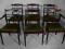 STYLOWE  KRZESŁA  MAHONIOWE 6szt