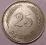 FINLANDIA 25 pennia 1921 MENNICZE-