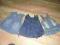3 sukienki jeansowe stan b.dobry 86 i 92