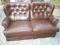 PIĘKNA I ELEGANCKA SOFA CHESTERFIELD- skóra