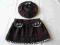 beret+spódniczka 80 cm koplet idealny na wiosnę !