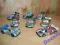 CARS AUTKA  SERIA SILVER  OSIEM SZTUK         1:55