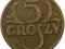 5 GROSZY 1935 ROK