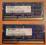 2 x 2 GB ELPIDA DDR3 2Rx8 PC3-8500S