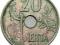 GRECJA 20 LEPTA 1912 ROK st.3+