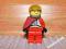 Lego Star Wars Ludzik Red Pilot Rebeliant Unikalny