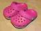 Crocs buty dziecięce rozmiar 4-5, różowe.