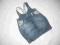 Sukienka NEXT bąbka jeans 86 (12-18m-cy)
