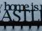 Wieszak na ubrania ORYGINALNY My home is my CASTLE