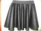 Spódniczka rozkloszowana  eko skóra 92-98