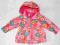Płaszczyk w Kwiatki Przeciwdeszczowy TU rozm 74-80