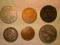 Zestaw starych monet 6 szt
