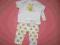 F&amp;F nowy komplet bawełna Pszczółka,  rozm 62